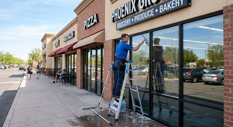 Commercial Window Cleaning in Denver County, CO