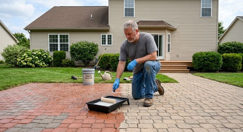 Paver Driveway Sealing in Seattle, WA