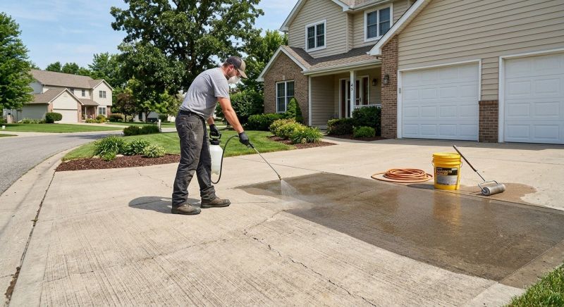 Stamped Concrete Sealing in Tacoma, WA